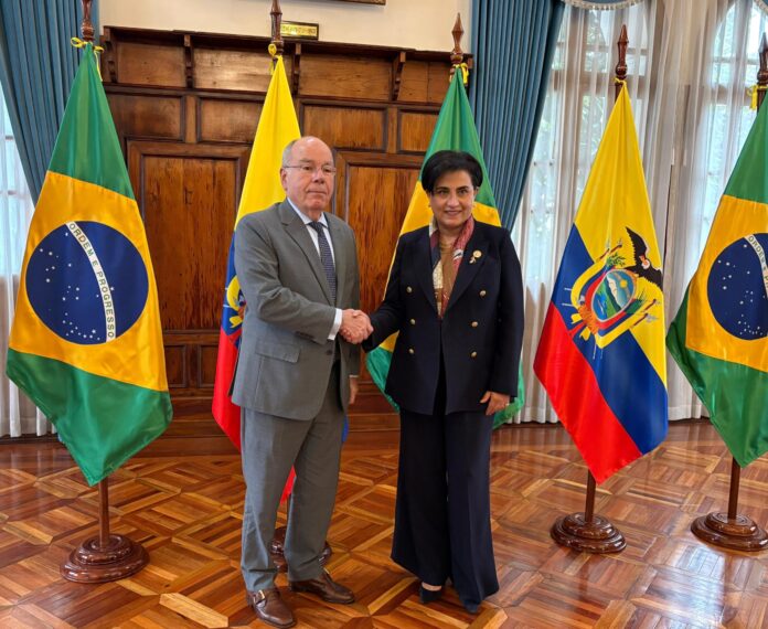 Diplomacia e negócios:Mauro Vieira concretiza projetos com o Equador