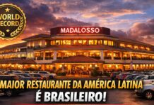 Restaurante brasileiro entra para o Guinness Book como o maior da América Latina e consegue receber mais de 4.600 pessoas de uma só vez em rodízio