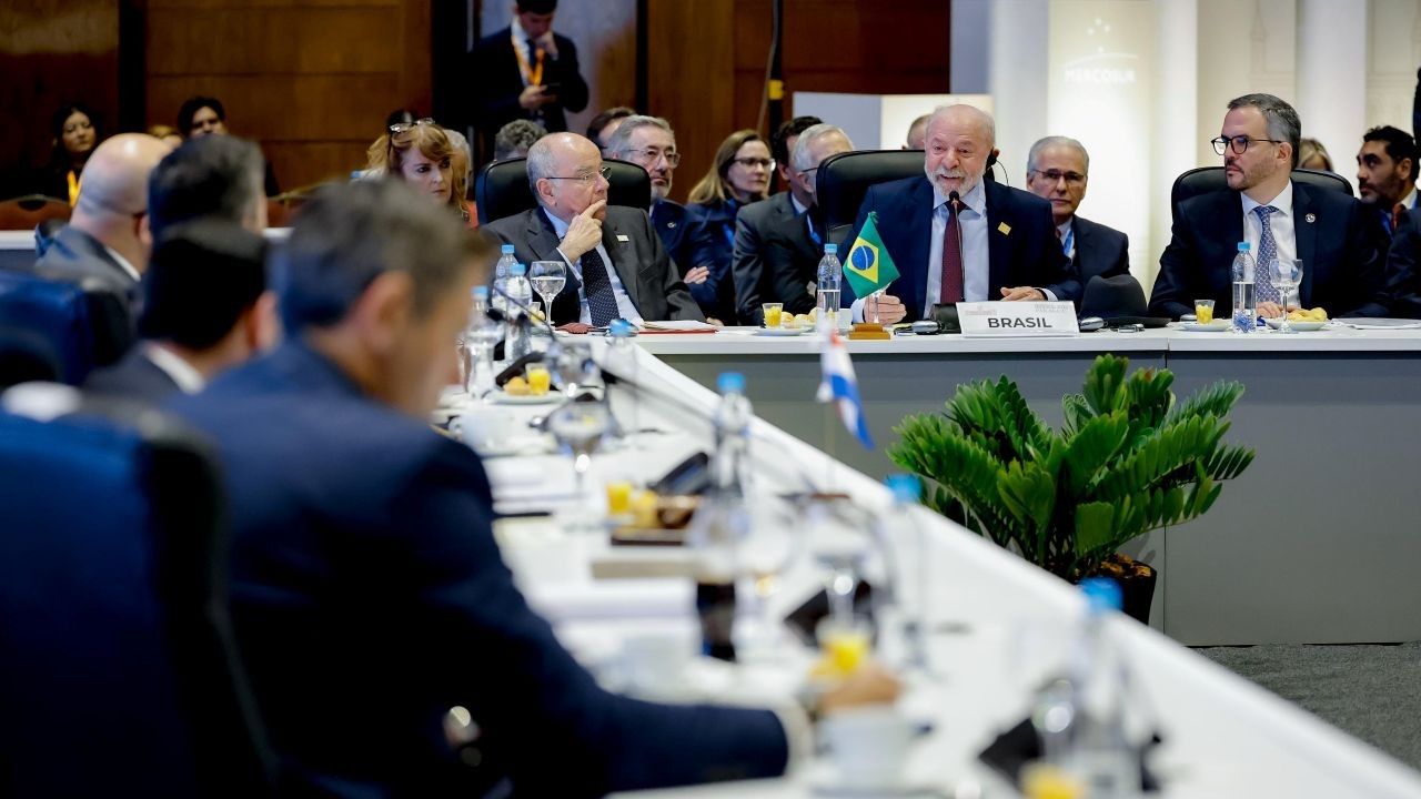 Lula (PT) faz discurso na 68ª cúpula de presidentes do Mercosul, em Assunção (Paraguai) | Divulgação/Ricardo Stuckert/PR